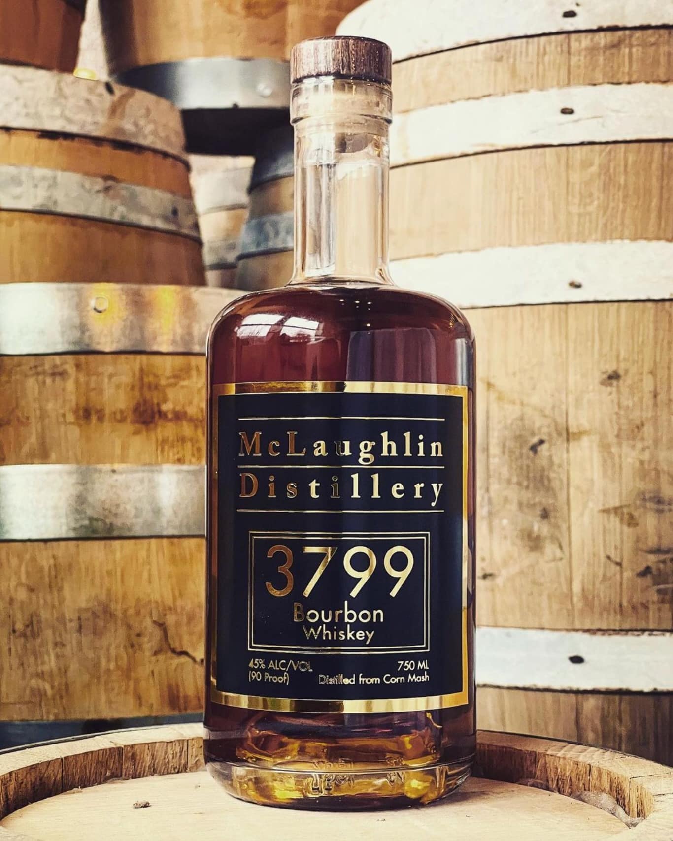 3799 Bourbon at McLaughlin Distillery,